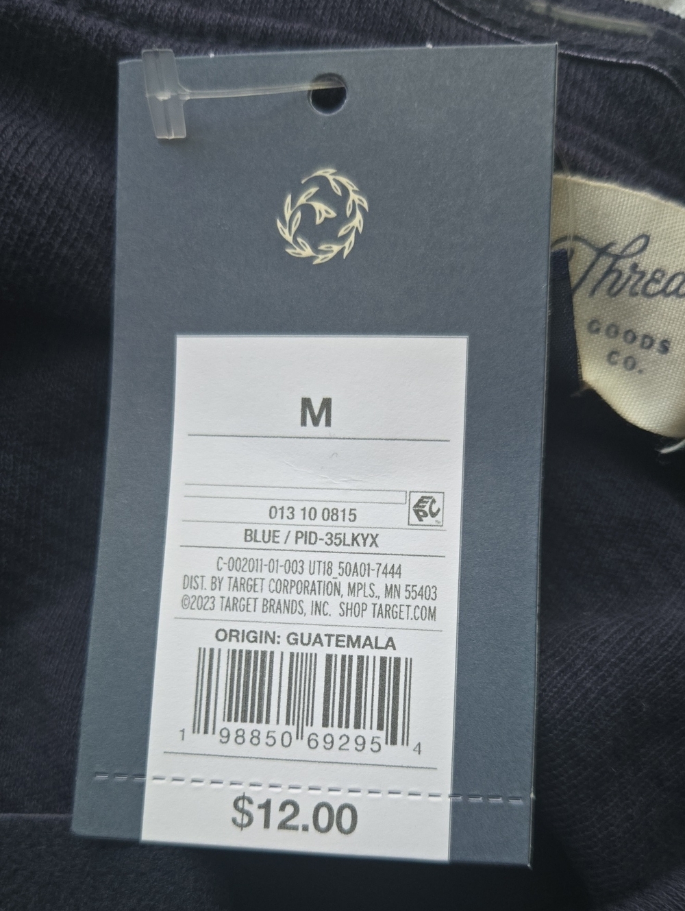 NWT Universal Thread Blue Tube Top Strapless Tank Size M - Picture 3 of 3